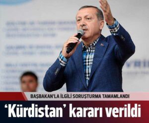 Başbakan için ‘Kürdistan’ kararı