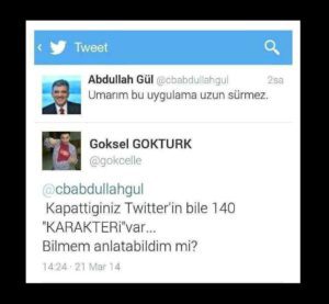 SOSYAL MEDYADA OLAY YARATAN TWEET