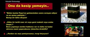 Onu da kesip yemeyin..