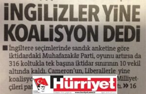 Hürriyet koalisyon operasyonu yapmaya çalışırken rezil oldu