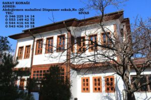 Sivas’ı Sanat Konağı ile üst basamağa taşıdılar…