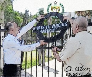 KKTC Cumhurbaşkanını Protesto