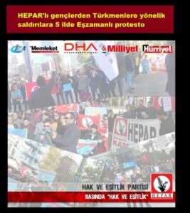Beyrut’taki THY Bürosu Önünde Protesto