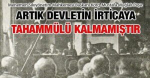 Cumhuriyeti yıkmak için eyleme geçenler
