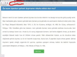 Öz kızını öperken şehvet duymanın nikaha etkisi olur mu?