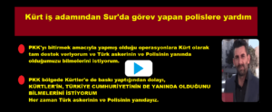 Kürt iş adamından Sur’da görev yapan polislere yardım