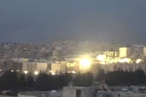 Rus bombardımanı görüntülendi