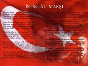 12 Mart 1921 Bağımsızlık Marşımızın güftesi Meclis’ce oy birliğiyle kabul edilmişti