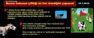 Burası babanın çiftliği mi her istediğini yapasın