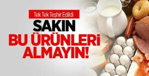 2016 Gıda Üretiminde Hile Yapan Şirketlerin Bakanlık Resmi Listesi