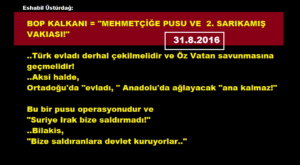 Artık uzun yazılar yazmayacağım..