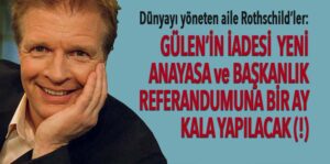 ‘Fetullah Gülen iade edilecek’