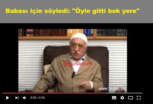 Babası için söyledi: “Öyle gitti bok yere”