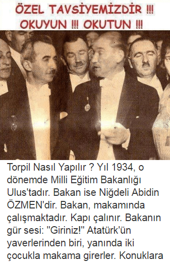 Bir Abidin Özmen - Atatürk Anısı