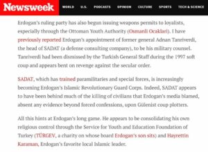 SADAT Erdoğan’ın islami devrim muhafızları oluyor