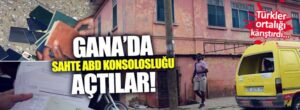 Bizimkiler Gana’da sahte ABD konsolosluğu açmışlar…