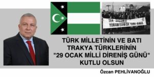 6-7 EYLÜL’Ü BİLİYORSUNUZ YA 29 OCAK’I?