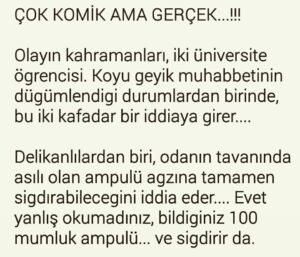 Denedik çıkaramıyoruz…