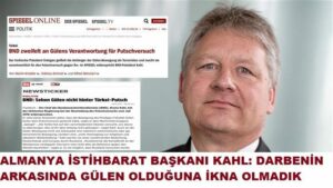 Korumalı: ALMANYA İSTİHBARAT TEŞKİLATI BAŞKANI: İKNA OLMADIK