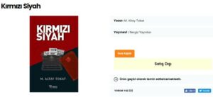 KİTAP TAVSİYESİ : KIRMIZI SİYAH /// YAZAR : E. KORG. ALTAY TOKAT