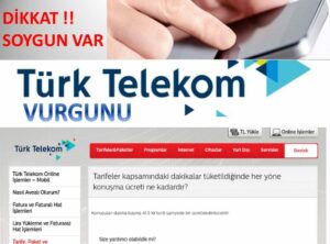 DİKKAT!! SOYULUYORSUNUZ……