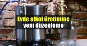 Evde alkol üretimi mümkün olmayacak