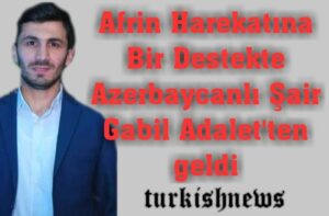 Zeytindalı Harekatına Bir Destekte O Şairden Geldi