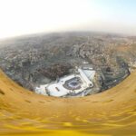 Mekke'nin yukarıdan panoramik görünüşü, Suudi Arabistan
