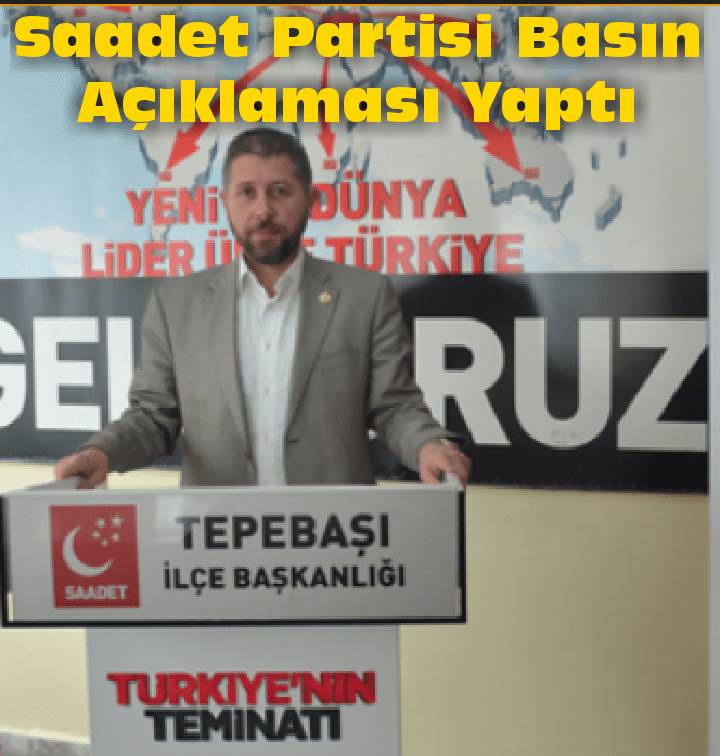 Eskişehire Yapılacak Termik Santrale Bir Tepki de Saadet Partisinden Geldi.