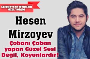 Çobanı Çoban Yapan Güzel Sesi Değil Koyunlardır