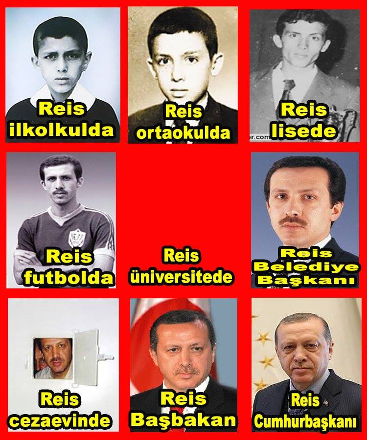 Recep Tayyip Erdoğan hayatından dönemler