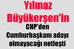 Yılmaz Büyükerşen aday olmayacak