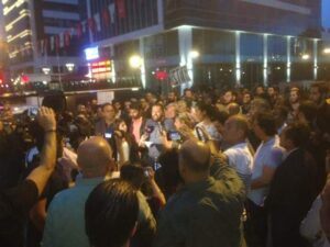 CHP Genel Merkezinde Eylem
