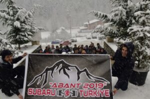 Subaru tutkunları Abant’ta buluştu