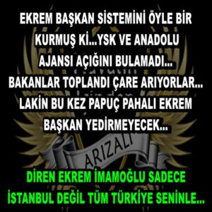 İmamoğlu’na bir mektup