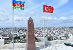 KAFKAS İSLAM ORDUSU ŞEHİTLERİ İÇİN AZERBAYCAN’DA BİR ANIT DAHA DİKİLDİ