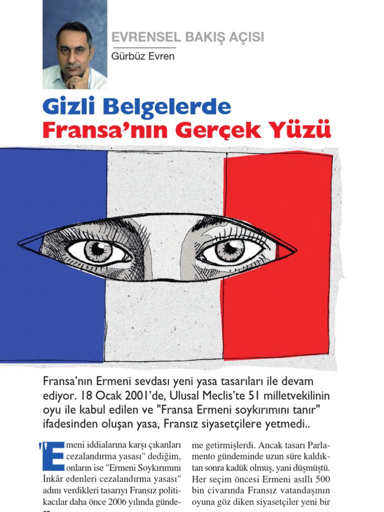Gizli Belgelerde Fransa’nın Ermeni Politikası Gürbüz Evren