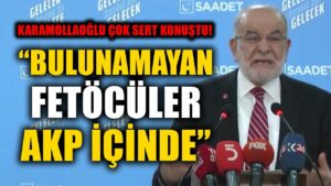 Bulunamayan Fetöcüler Ak Parti İçinde