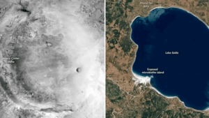 Nasa Salda Gölünde