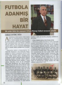 FUTBOLA ADANMIŞ BİR HAYAT