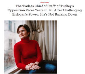 Canan Kaftancıoğlu Time’da