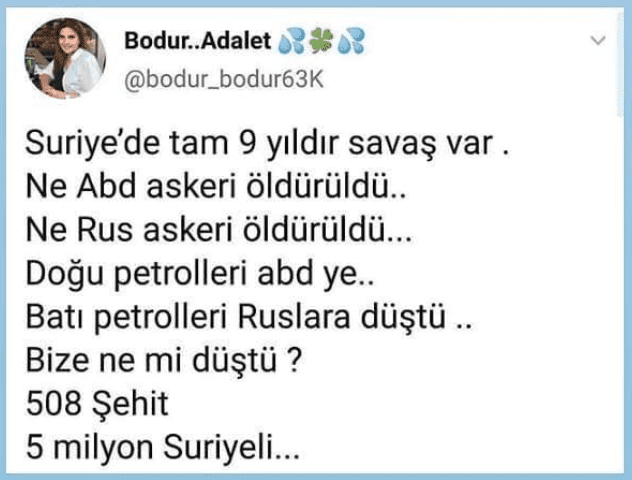 Bize düşen