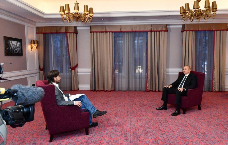 Prezident İlham Əliyev İspaniyanın “El Pais” qəzetinə müsahibə verib