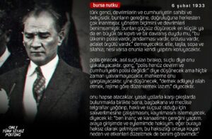 Bursa Söylevi ile hangi görevi vermişti?