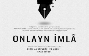 Dünya Ana Dil Günü’nde Kırım Tatarca çevrimiçi dikte yapılacak