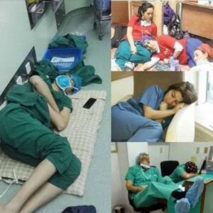 SAĞLIK ÇALIŞANLARIMIZI ŞÜKRANLARIMIZLA SELAMLARKEN… 