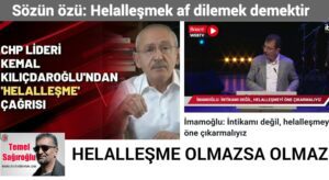 HELALEŞME OLMAZSA OLMAZ