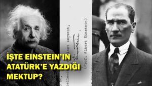 Einstein’ın TC Başbakanına mektubu