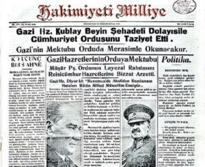Atatürk’ün orduya taziyenamesi
