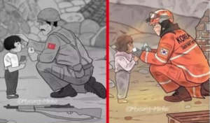 Kore’den anlamlı mesaj